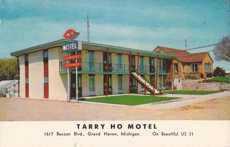 Tarry Ho Motel - Vintage Postcard